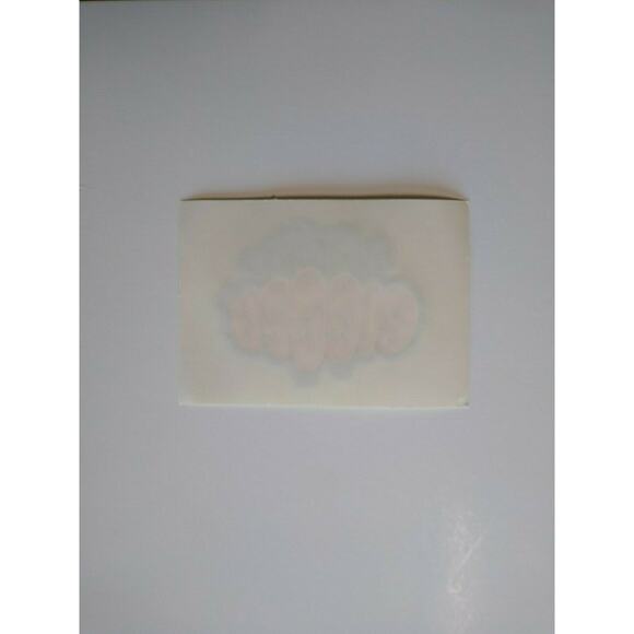 Bigger Is Better Screamin Gleamin Glitter Iron-On Decal Donruss Retro Vintage - Picture 3 of 4